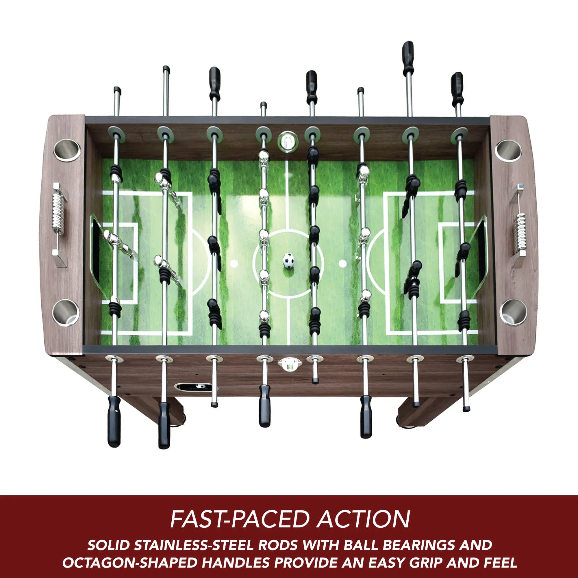 Hathaway Driftwood 56-in Foosball Table
