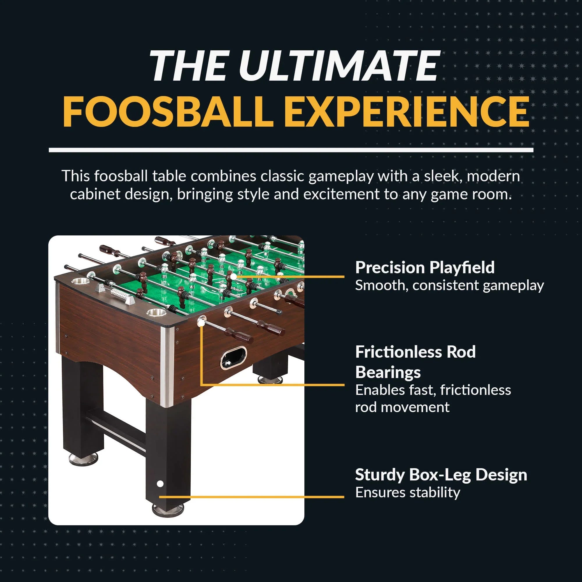 Hathaway Primo 56-in Foosball Table