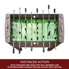 Hathaway Driftwood 56-in Foosball Table